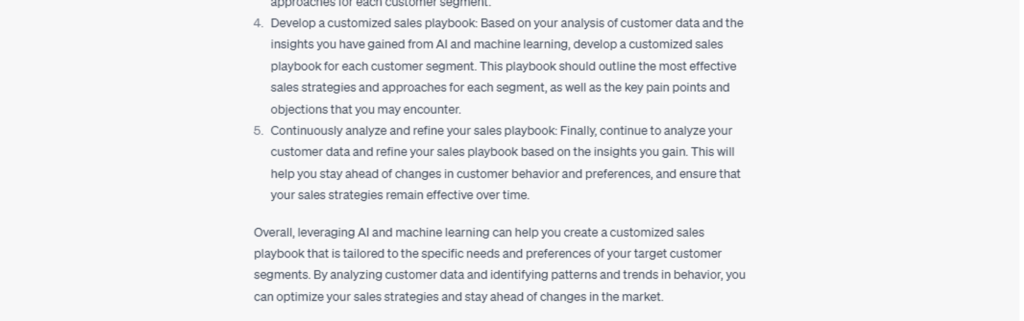 Developing custom sales playbooks 1